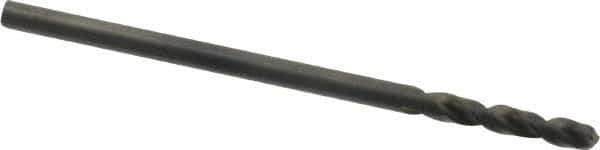 Cleveland - #23 135° Cobalt Jobber Drill - Oxide Finish, Right Hand Cut, Spiral Flute, Straight Shank, 3-1/8" OAL, Split Point - Exact Tool & Supply
