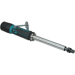 Dynabrade - 1/4" Collet, Straight Handle, Air Extended Length Die Grinder - 25,000 RPM, Rear Exhaust, 20 CFM, 0.4 hp, 90 psi, 1/4" Inlet - Exact Tool & Supply