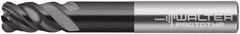 Walter-Prototyp - 5/8", 4 Flute, Single End, Solid Carbide, 1/8" Corner Radius End Mill - 5" OAL, 50° Helix, Right Hand Flute, 1-1/4" LOC, Right Hand Cut, - Exact Tool & Supply