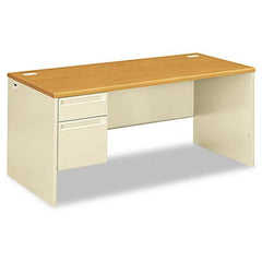 Hon - Office Desks Type: Single Pedestal w/Left Hand Return Center Draw: No - Exact Tool & Supply