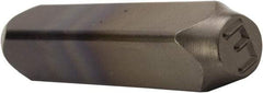 C.H. Hanson - 5/32" Character Size, E Character, Heavy Duty Individual Steel Stamp - Exact Tool & Supply