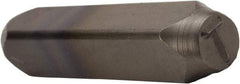 C.H. Hanson - 5/32" Character Size, T Character, Heavy Duty Individual Steel Stamp - Exact Tool & Supply