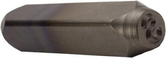 C.H. Hanson - 5/32" Character Size, S Character, Heavy Duty Individual Steel Stamp - Exact Tool & Supply