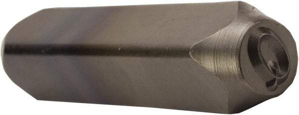 C.H. Hanson - 5/32" Character Size, Q Character, Heavy Duty Individual Steel Stamp - Exact Tool & Supply