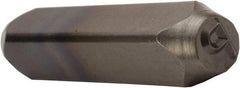 C.H. Hanson - 5/32" Character Size, P Character, Heavy Duty Individual Steel Stamp - Exact Tool & Supply