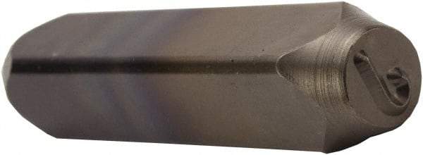 C.H. Hanson - 5/32" Character Size, J Character, Heavy Duty Individual Steel Stamp - Exact Tool & Supply