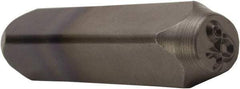 C.H. Hanson - 5/32" Character Size, @ Character, Heavy Duty Individual Steel Stamp - Exact Tool & Supply