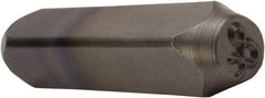 C.H. Hanson - 5/32" Character Size, & Character, Heavy Duty Individual Steel Stamp - Exact Tool & Supply