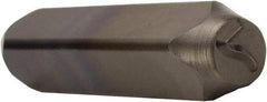 C.H. Hanson - 5/32" Character Size, 7 Character, Heavy Duty Individual Steel Stamp - Exact Tool & Supply