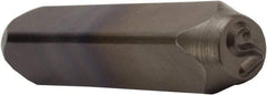 C.H. Hanson - 5/32" Character Size, 2 Character, Heavy Duty Individual Steel Stamp - Exact Tool & Supply
