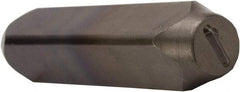 C.H. Hanson - 5/32" Character Size, 1 Character, Heavy Duty Individual Steel Stamp - Exact Tool & Supply