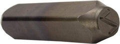 C.H. Hanson - 5/32" Character Size, Z Character, Heavy Duty Individual Steel Stamp - Exact Tool & Supply