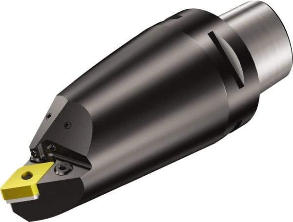 Sandvik Coromant - Left Hand, C6 DNMG 442 Modular Turning and Profiling Cutting Unit Head - Lever Holding Method, Inch Hole Diameter, Through Coolant - Exact Tool & Supply