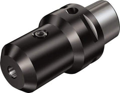 Sandvik Coromant - C6;6 System Size, Modular Tool Holding System Adapter - 55mm Projection, 17mm Body Diam, 93mm OAL, Through Coolant - Exact Tool & Supply