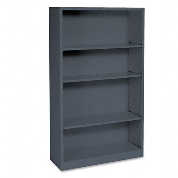 Hon - Bookcases Height (Inch): 59 Color: Charcoal - Exact Tool & Supply