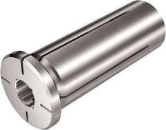 Sandvik Coromant - 24.7mm ID x 32mm OD, 1.4173" Head Diam, Slotted Hydraulic Chuck Sleeve - Steel, 2.3622" Length Under Head, Through Coolant - Exact Tool & Supply