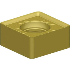 Kennametal - SNPJ31253 GD Grade KCPM40 Carbide Milling Insert - TiAlN/AlCrN Finish, 0.157" Thick, 10mm Inscribed Circle, 3/64" Corner Radius - Exact Tool & Supply