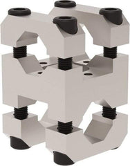 De-Sta-Co - Aluminum Transition Bracket - 104.8mm OAL, Use with BodyBuilder End Effector Systems, Includes Alignment Nuts - Exact Tool & Supply