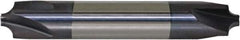 ProMax - 0.05" Radius, 1/4" Mill Diam, 4 Flute Solid Carbide Corner Rounding End Mill - Double End, AlTiN Finish, 2-1/2" OAL, 1/4" Shank Diam - Exact Tool & Supply