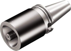 Sandvik Coromant - C10 System Size, CAT50 Taper, Modular Tool Holding System Adapter - 140mm Projection, 3-15/16" Body Diam, 241.8mm OAL, Through Coolant - Exact Tool & Supply