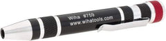 Wiha - 7 Piece, 1/4" Drive Screwdriver Micro Bit Set - T3 to T8 Torx - Exact Tool & Supply