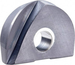 OSG - PFB0750 SP Grade XP3320 Carbide Milling Insert - 5mm Thick, 3/4" Inscribed Circle, 3/8" Corner Radius - Exact Tool & Supply