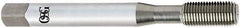 OSG - #4-40 UNC H6 Thread Limit Bottoming Thread Forming Tap - Cobalt, TiN Finish, 1-7/8" OAL, 9/16" Thread Length, Right Hand Thread, Series 14001 - Exact Tool & Supply