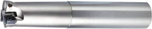 OSG - 32mm Cut Diam, 32mm Shank Diam, Cylindrical Shank Indexable High-Feed End Mill - Screw Holding Method, SXMT12.. Insert, PHC Toolholder, Through Coolant - Exact Tool & Supply
