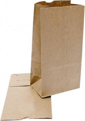 DURO BAG MFR - Kraft Grocery Bag - 5 x 3-11/32 x 9-3/4, Brown - Exact Tool & Supply