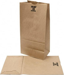 DURO BAG MFR - Kraft Grocery Bag - 8-1/4 x 5-5/16 x 16-1/8, Brown - Exact Tool & Supply