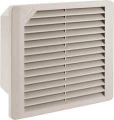 nVent Hoffman - 140 CFM, Enclosure Cooling Fan Package - 8-7/8 Inch Wide x 3-7/8 Inch Deep x 7-13/16 Inch High, 115 VAC, ABS Grill and Enclosure - Exact Tool & Supply