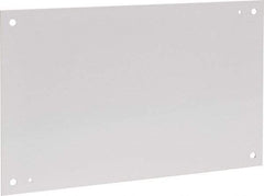 nVent Hoffman - 13" OAW x 21" OAH Powder Coat Finish Electrical Enclosure Nonperforated Panel - 24" x 16" Box, 12 Gauge Steel, Use with A241606LP/A241608LP/A24H16ALP - Exact Tool & Supply