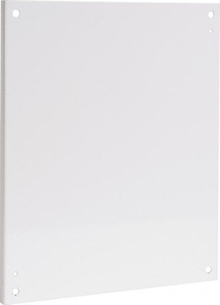 nVent Hoffman - 17" OAW x 21" OAH Powder Coat Finish Electrical Enclosure Nonperforated Panel - Exact Tool & Supply