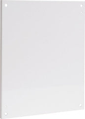 nVent Hoffman - 17" OAW x 21" OAH Powder Coat Finish Electrical Enclosure Nonperforated Panel - Exact Tool & Supply