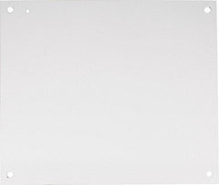 nVent Hoffman - 14-1/2" OAW x 17" OAH Powder Coat Finish Electrical Enclosure Nonperforated Panel - 20" x 16" Box, 14 Gauge Steel, Use with A20N166LP/A20N168LP/A20N16ALP/A20N16BLP - Exact Tool & Supply