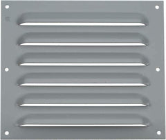 nVent Hoffman - Electrical Enclosure Steel Louver Plate Kit - For Use with Fresh Air Enclosures - Exact Tool & Supply