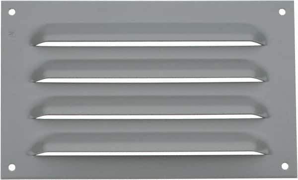 nVent Hoffman - Electrical Enclosure Steel Louver Plate Kit - For Use with Fresh Air Enclosures - Exact Tool & Supply