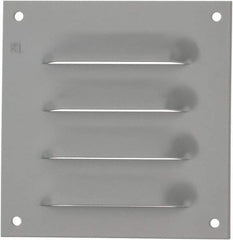 nVent Hoffman - Electrical Enclosure Steel Louver Plate Kit - For Use with Fresh Air Enclosures - Exact Tool & Supply