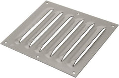 nVent Hoffman - Electrical Enclosure Steel Louver Plate Kit - For Use with Fresh Air Enclosures - Exact Tool & Supply
