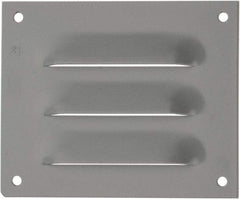 nVent Hoffman - Electrical Enclosure Steel Louver Plate Kit - For Use with Fresh Air Enclosures - Exact Tool & Supply