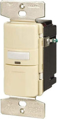 Cooper Wiring Devices - 1,000 Square Ft. Coverage, Infrared Occupancy Sensor Wall Switch - 1,000 at 120 V Incandescent, 1,000 at 120 V Fluorescent, 120 VAC, Gray - Exact Tool & Supply