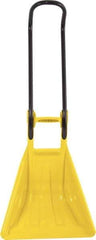 True Temper - 18 Inch Wide Blade x 36 Inch High Blade Snow Shovel - 30 Inch Long Steel, Ergonomically Looped Handle - Exact Tool & Supply