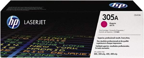 Hewlett-Packard - Magenta Toner Cartridge - Use with HP LaserJet Pro 300 color MFP M375nw, 400 color MFP M475, 400 color M451 - Exact Tool & Supply