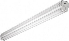 Cooper Lighting - 1 Lamp, 25 Watt, Fluorescent Strip Light - Suspended, 120/277 Volt, 36" Long x 2-3/4" Wide x 3-5/16" High - Exact Tool & Supply