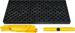UltraTech - 66 Gal Sump, 3,000 Lb Capacity, 2 Drum, Polyethylene Spill Deck or Pallet - 54" Long x 25" Wide x 4" High, Low Profile, Inline Drum Configuration - Exact Tool & Supply