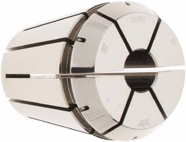 Parlec - 3/8" ER32 Collet - 0.0002" TIR, 1.574" OAL, 1.3" Overall Diam - Exact Tool & Supply
