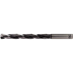 OSG - 18mm 140° Spiral Flute Solid Carbide Taper Length Drill Bit - Exact Tool & Supply