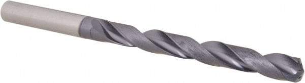 OSG - 8mm, 140° Point, Spiral Flute, Solid Carbide Taper Length Drill Bit - WD1 Finish, 76mm Flute Length, 116mm OAL, Series HP258 - Exact Tool & Supply