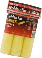 Wooster Brush - 3/8" Nap, 9" Wide Paint Roller - Medium Texture, Synthetic Knit - Exact Tool & Supply