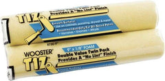 Wooster Brush - 1/8" Nap, 9" Wide Paint Roller - Smooth Texture, Foam - Exact Tool & Supply